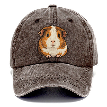 Guinea Pig Cream Blaze Small Pet Logos Classic Cap – Brown