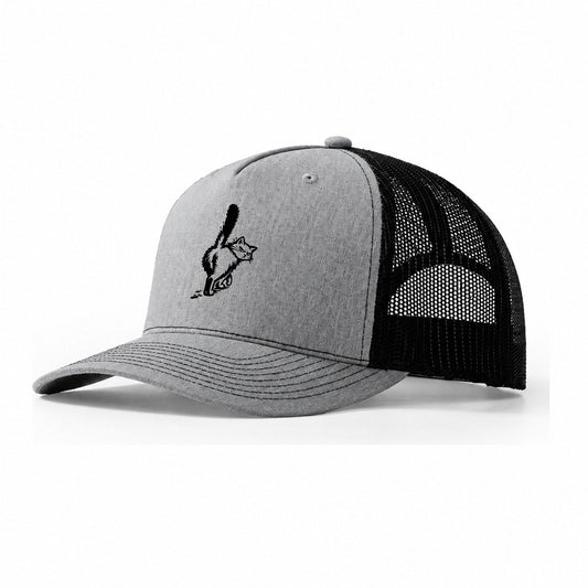 Fuck You! Trucker Hat – Sport Grey Black