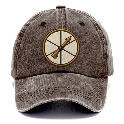 Spinner Arrow On A Round Dial Board Games Classic Cap – Brown