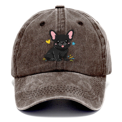 French Bulldog Classic Cap – Brown