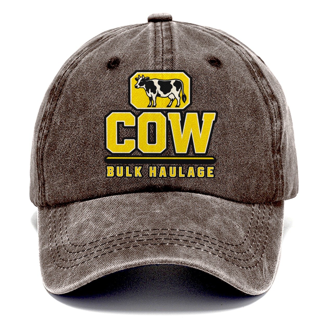 Cow Bulk Haulage Heavy Duty Classic Cap – Brown