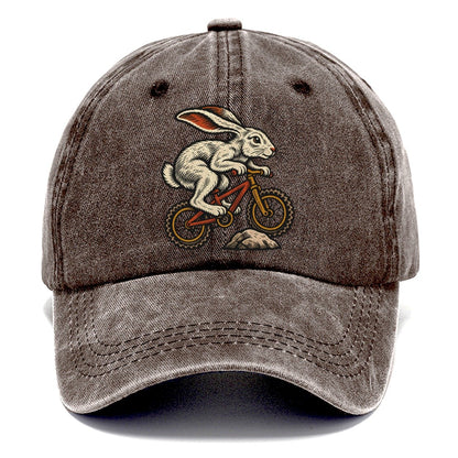 Hare Mountain Biker Sundown Familiars Classic Cap – Brown