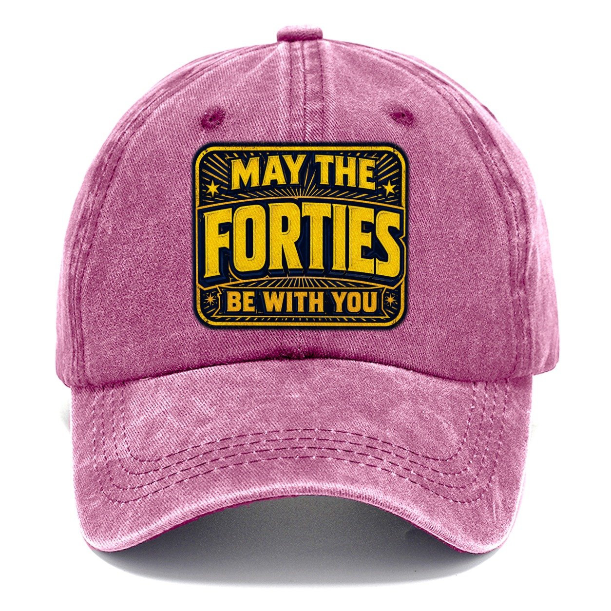 May The Forties Be With You Classic Cap – Dusty Rose