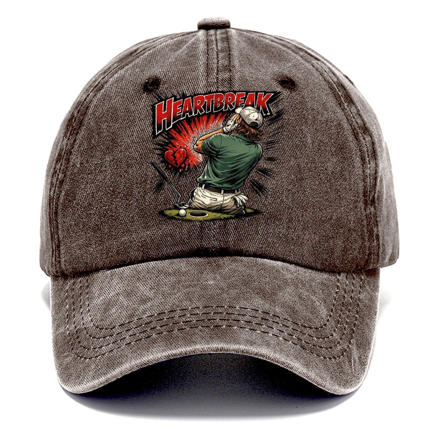 Golf Heartbreak Classic Cap – Brown