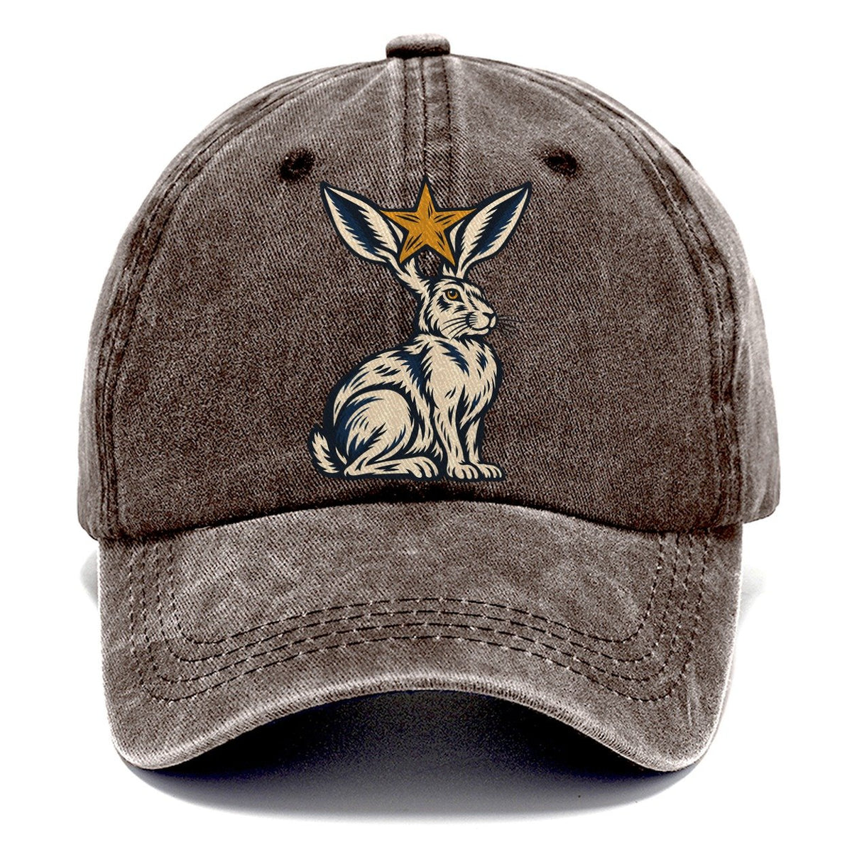 Jackrabbit Star Ears Sundown Familiars Classic Cap – Brown