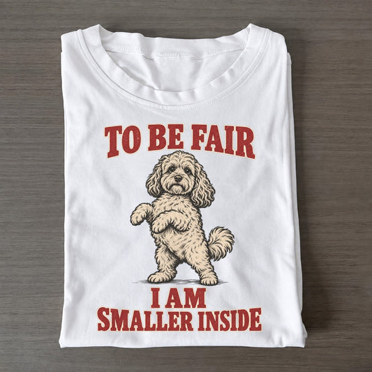 Cockapoo Dog Declarations Classic T-shirt – White