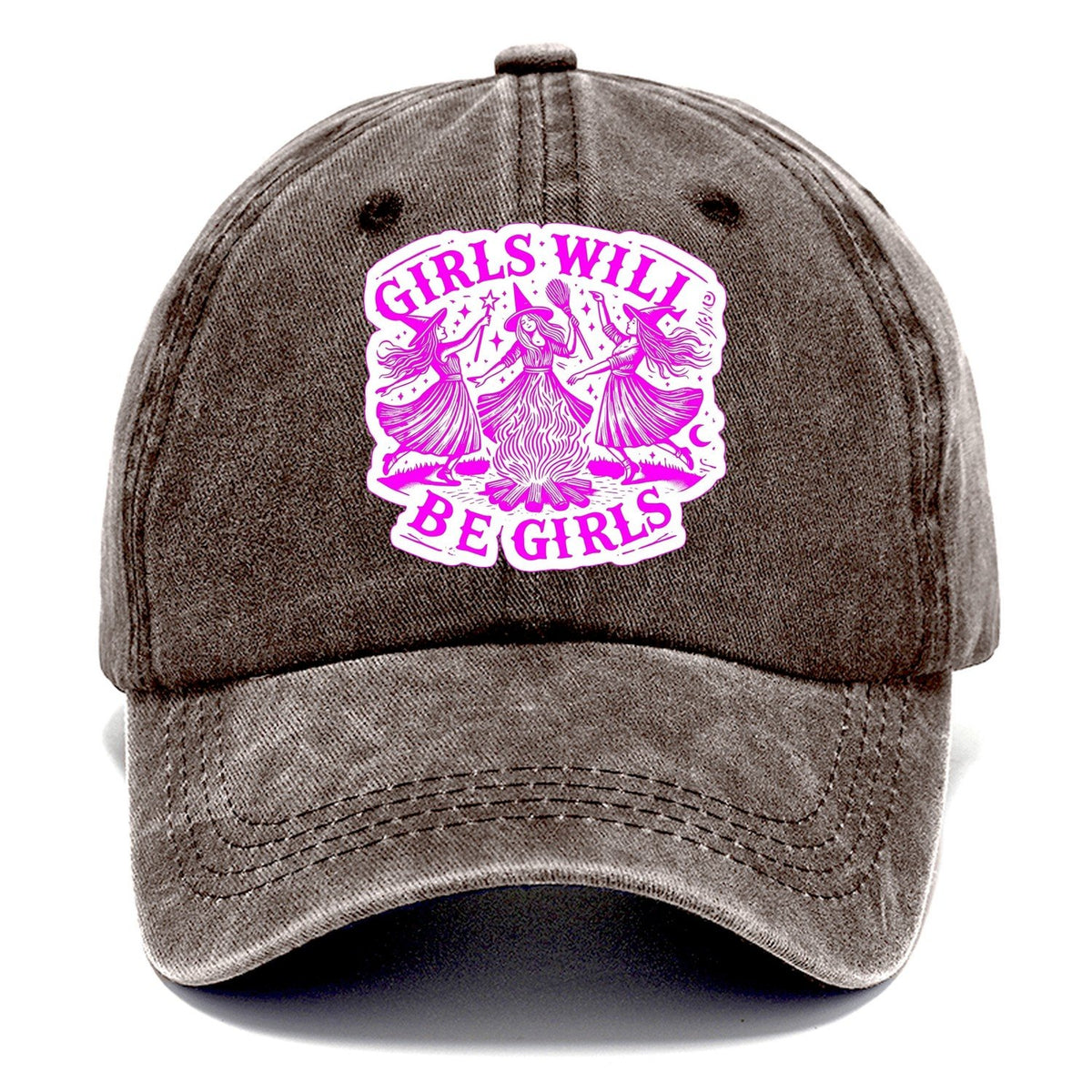 Girls Will Be Girls Classic Cap – Brown