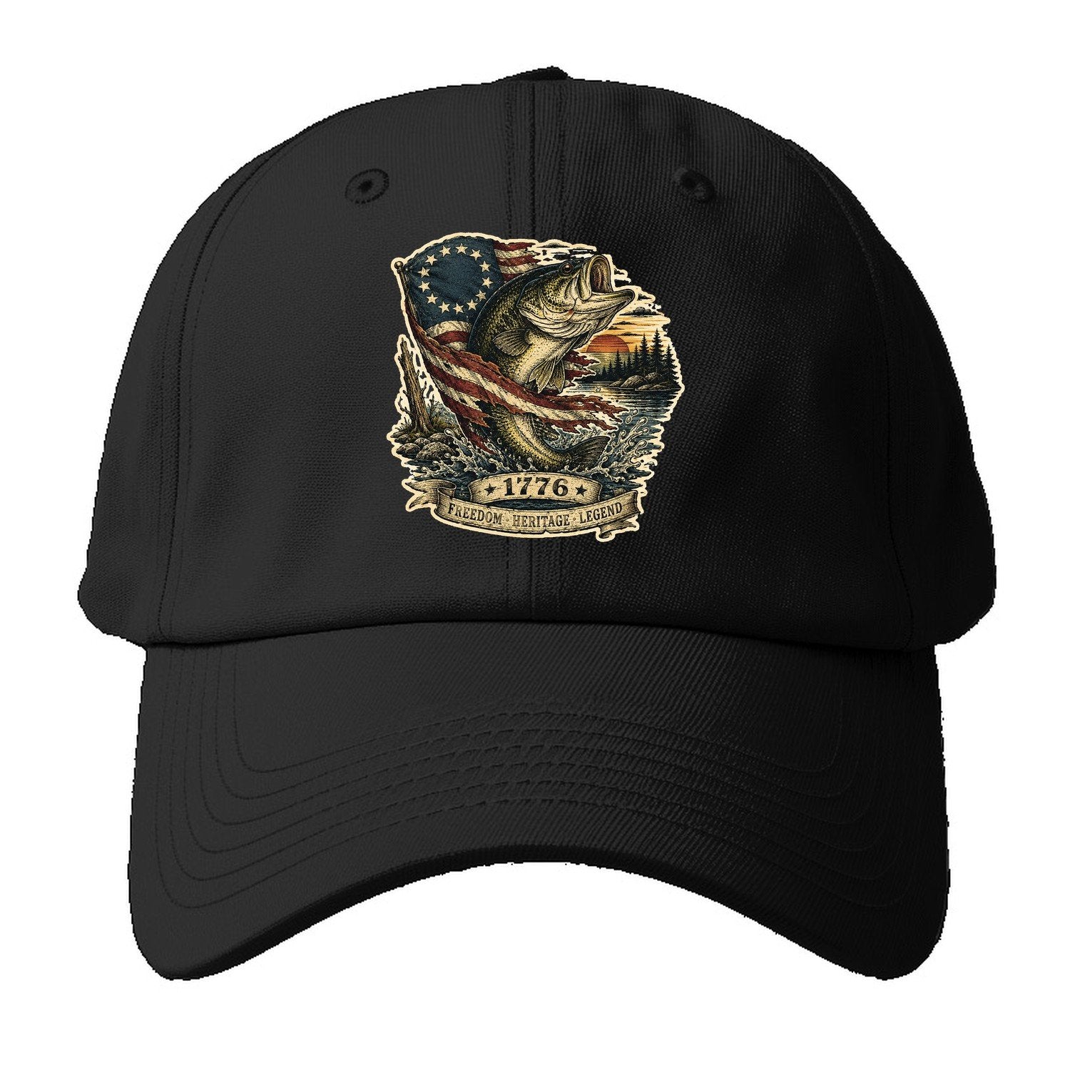 Freedom Heritage Legend Baseball Cap – Black