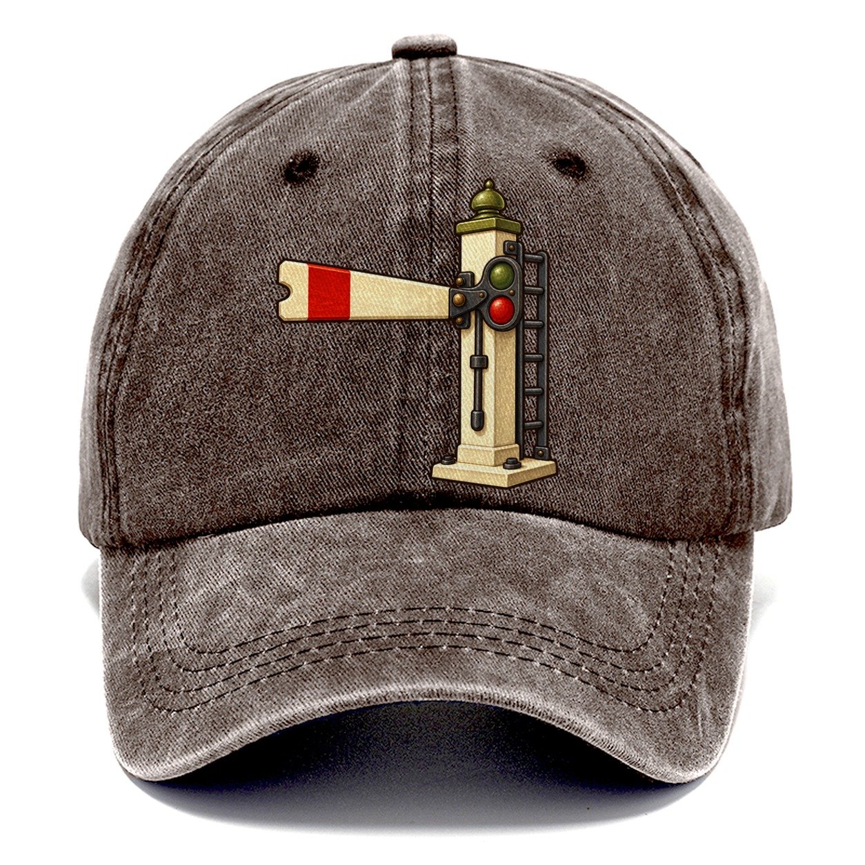 Semaphore Signal Model Railways Classic Cap – Brown