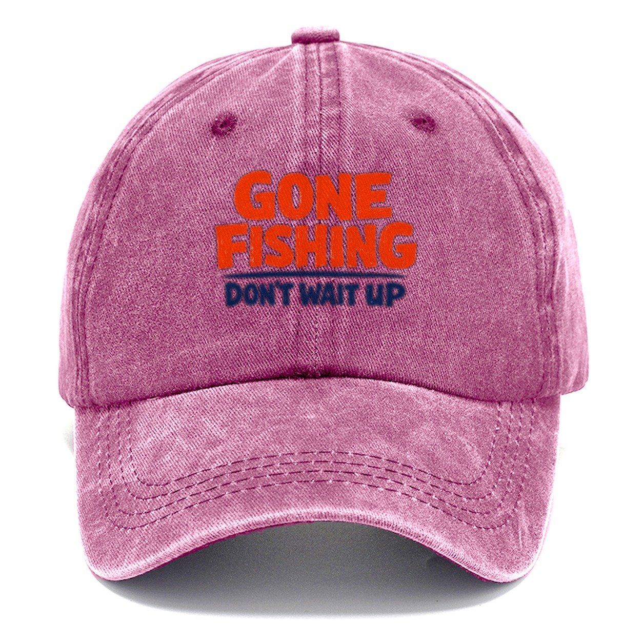 Gone Fishing Departure Classic Cap – Dusty Rose