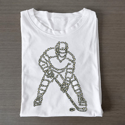 Skater At Faceoff Classic T-shirt – White