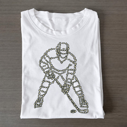 Skater At Faceoff Classic T-shirt – White