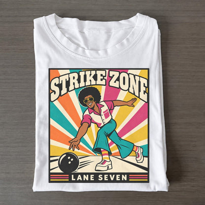 Bowling Ace Boogie Bodies Classic T-shirt – White