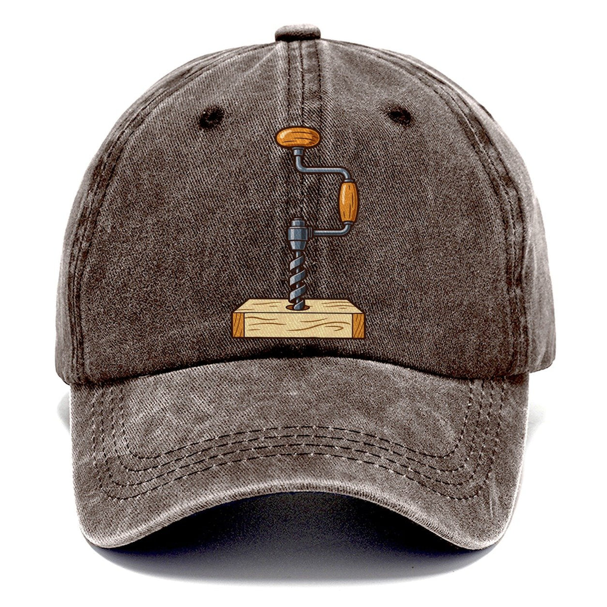 Brace And Bit Woodworking Classic Cap – Brown