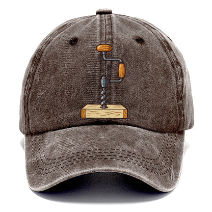 Brace And Bit Woodworking Classic Cap – Brown