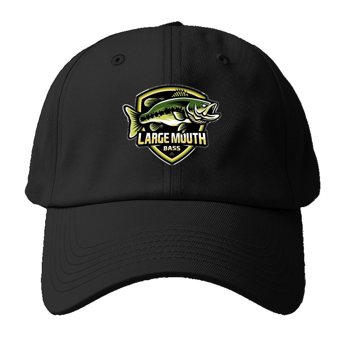 Largemouth Legend Baseball Cap – Black