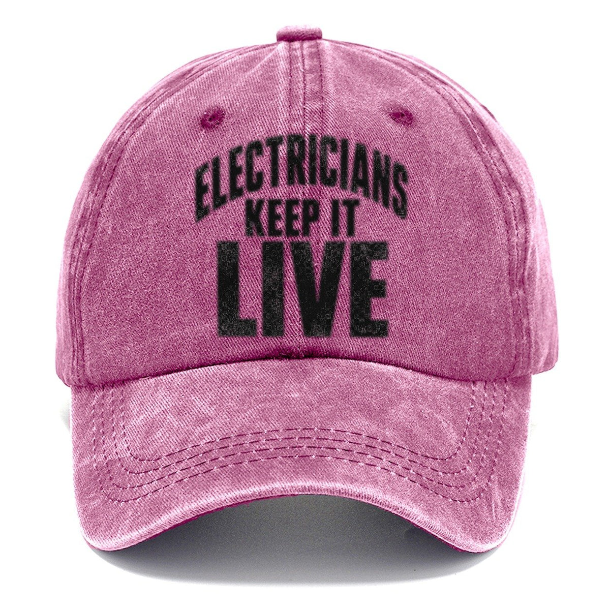 Electricians Keep Live Classic Cap – Dusty Rose
