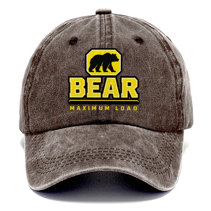 Bear Maximum Load Heavy Duty Classic Cap – Brown