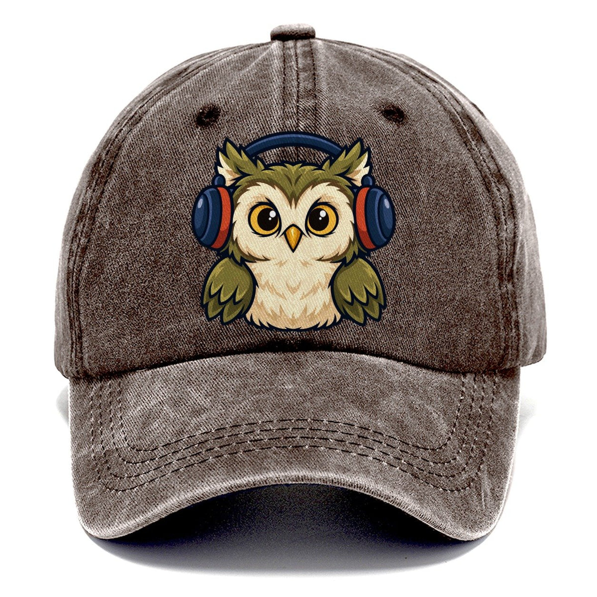 Night Watch Owl Amateur Radio Classic Cap – Brown