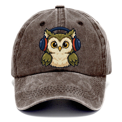 Night Watch Owl Amateur Radio Classic Cap – Brown