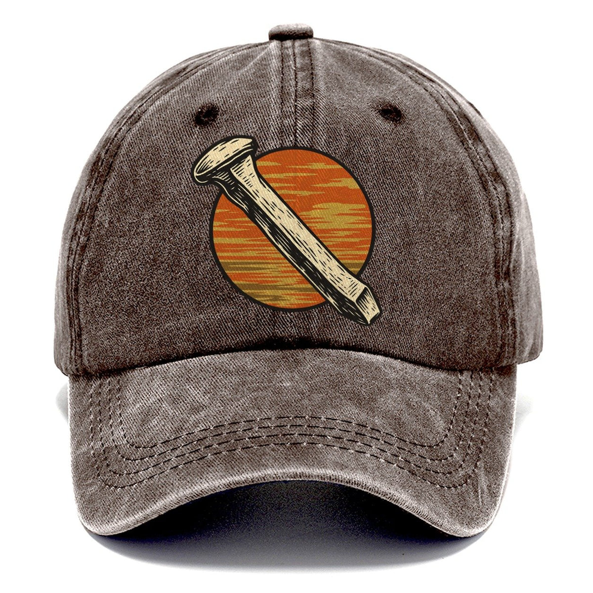 Sunset Rail Spike Sundown Familiars Classic Cap – Brown