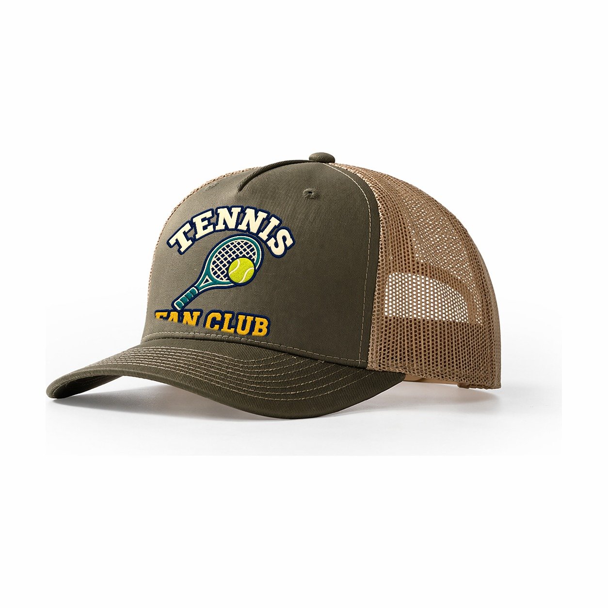 Tennis Fan Club Trucker Hat – Olive Khaki