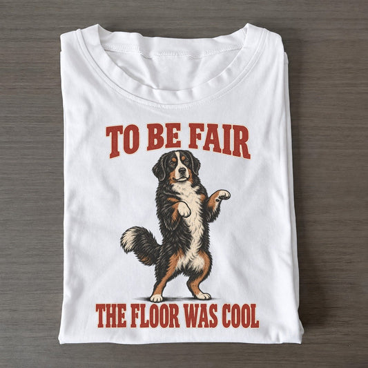 Bernese Mountain Dog Dog Declarations Classic T-shirt – White