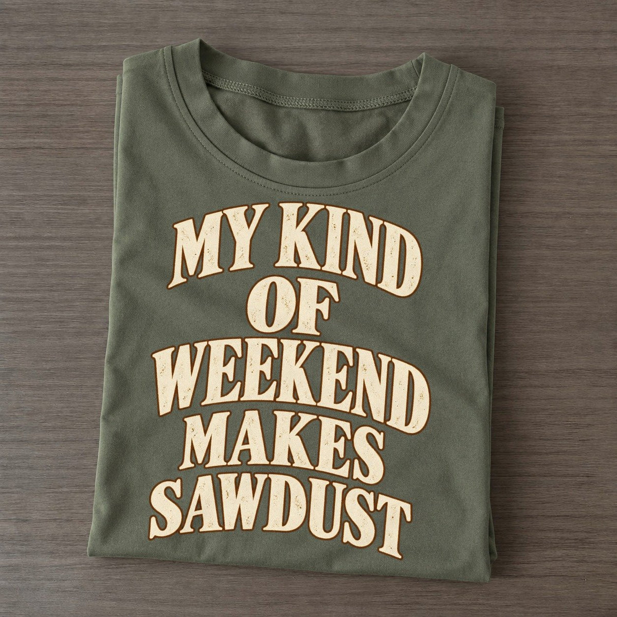 My Kind Of Weekend Everyday Originals Classic T-shirt – Army Green