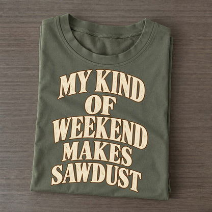 My Kind Of Weekend Everyday Originals Classic T-shirt – Army Green