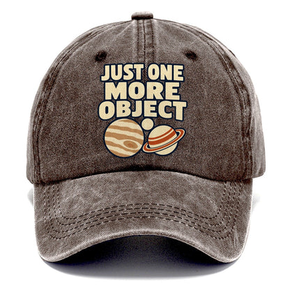 Just One More Object Astronomy And Stargazing Classic Cap – Brown