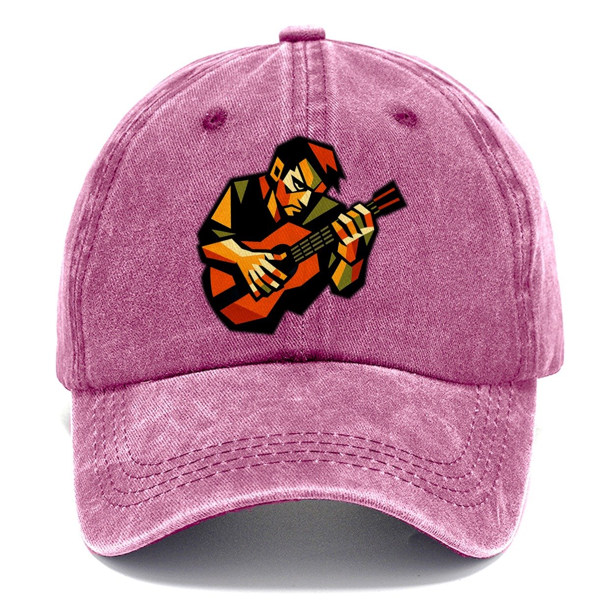 Guitar Lover Guitarist Classic Cap – Dusty Rose