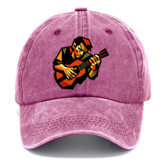 Guitar Lover Guitarist Classic Cap – Dusty Rose