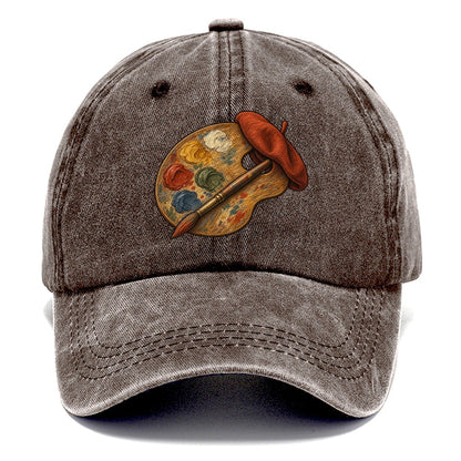 Palette And Beret Fan Favorites Classic Cap – Brown
