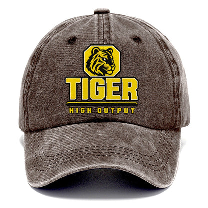 Tiger High Output Heavy Duty Classic Cap – Brown