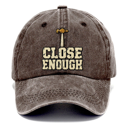 Close Enough Blacksmithing Classic Cap – Brown