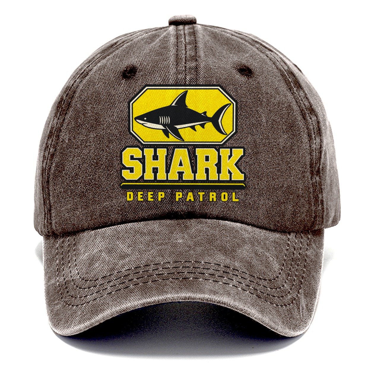 Shark Deep Patrol Heavy Duty Classic Cap – Brown