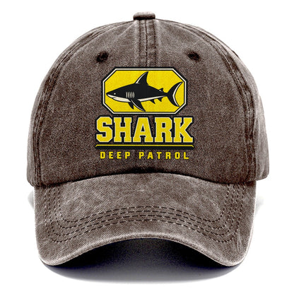 Shark Deep Patrol Heavy Duty Classic Cap – Brown
