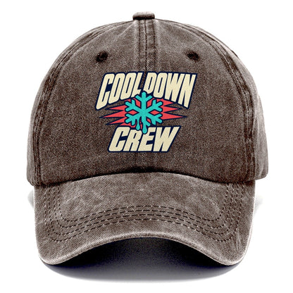 Cool Down Crew 90S Running Clubs Classic Cap – Brown