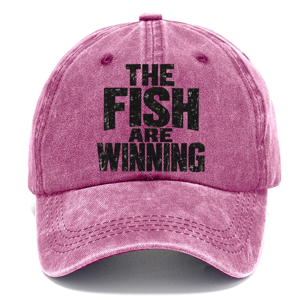 The Fish Are Winning Fishing Club Classic Cap – Dusty Rose