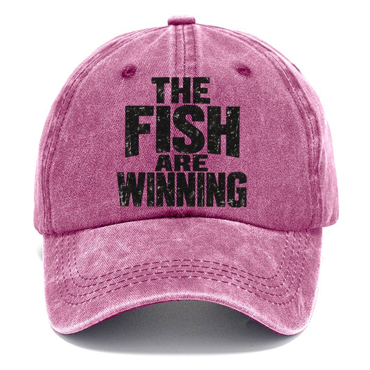 The Fish Are Winning Fishing Club Classic Cap – Dusty Rose