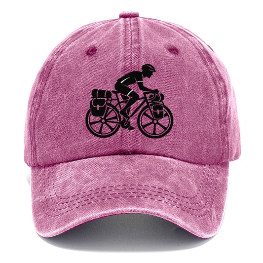 Long Distance Tourer Cycling Life Classic Cap – Dusty Rose