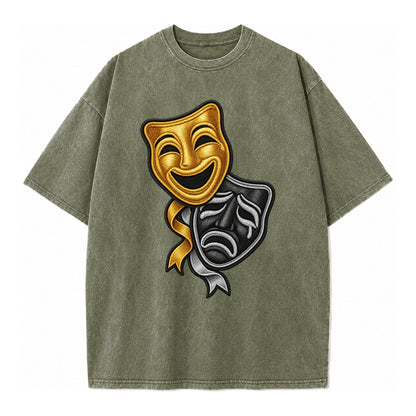 Broadway Masks Vintage T-shirt – Army Green
