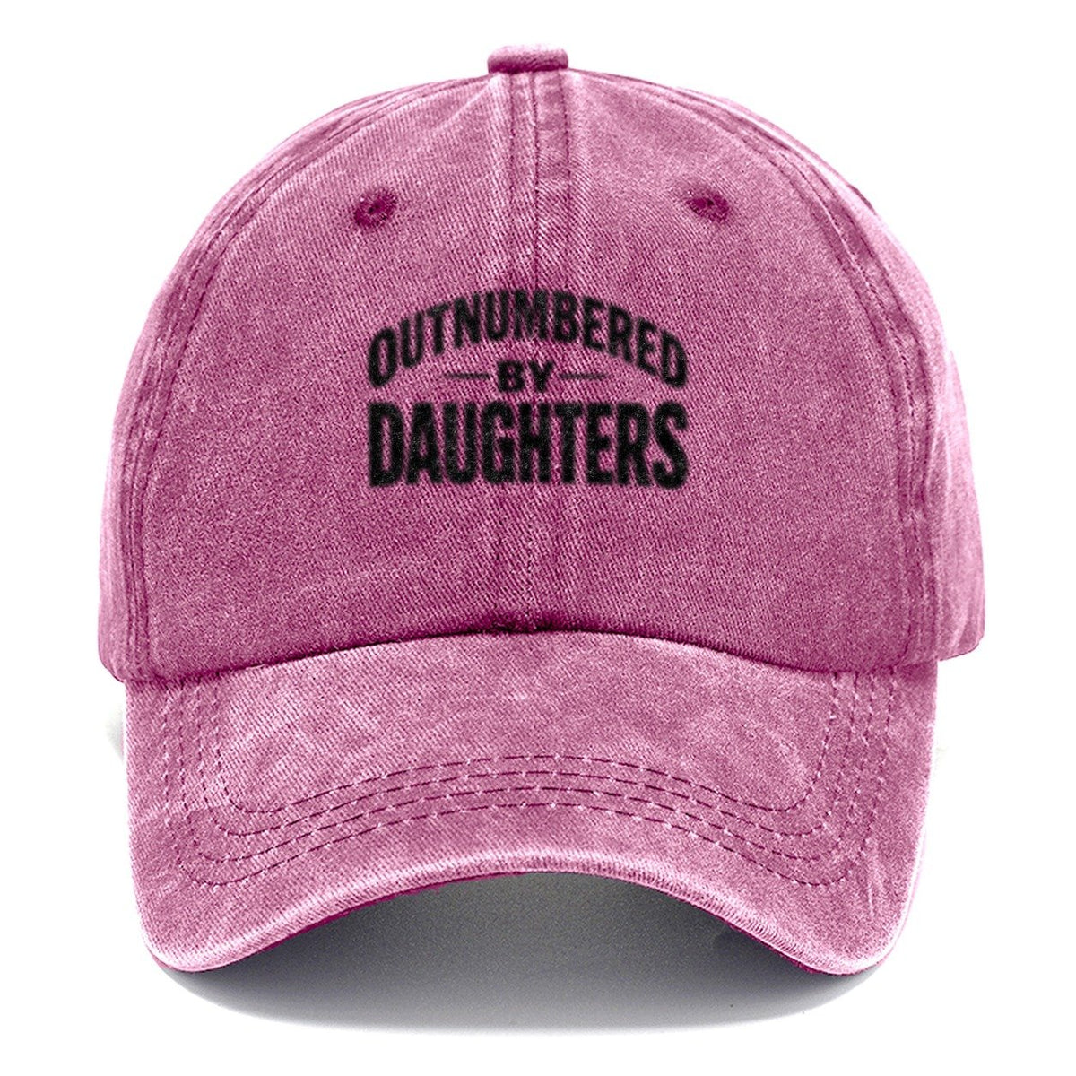 Outnumbered Daughters Classic Cap – Dusty Rose