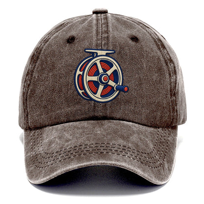 Fly Fishing Reel Tiny Solo Marks Classic Cap – Brown