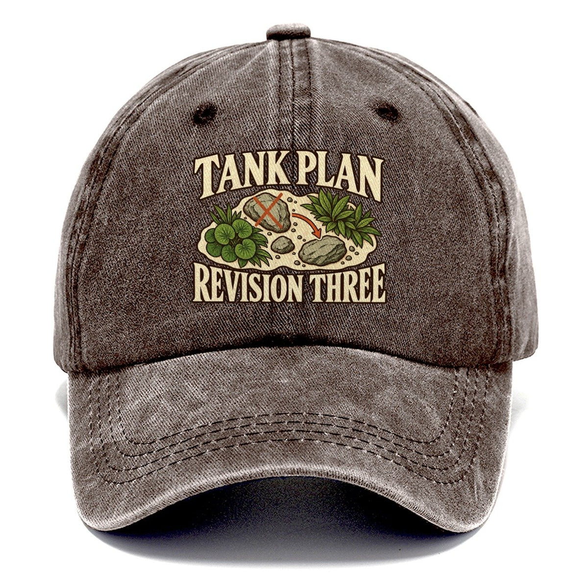 Tank Plan Revision Three Aquarium Keeping Classic Cap – Brown