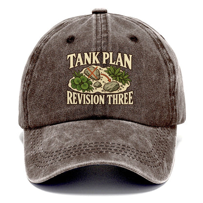 Tank Plan Revision Three Aquarium Keeping Classic Cap – Brown