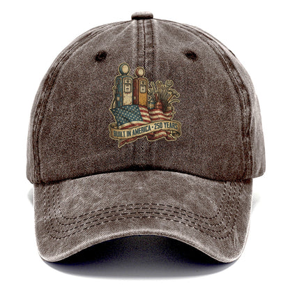 Built In America Classic Cap – Brown