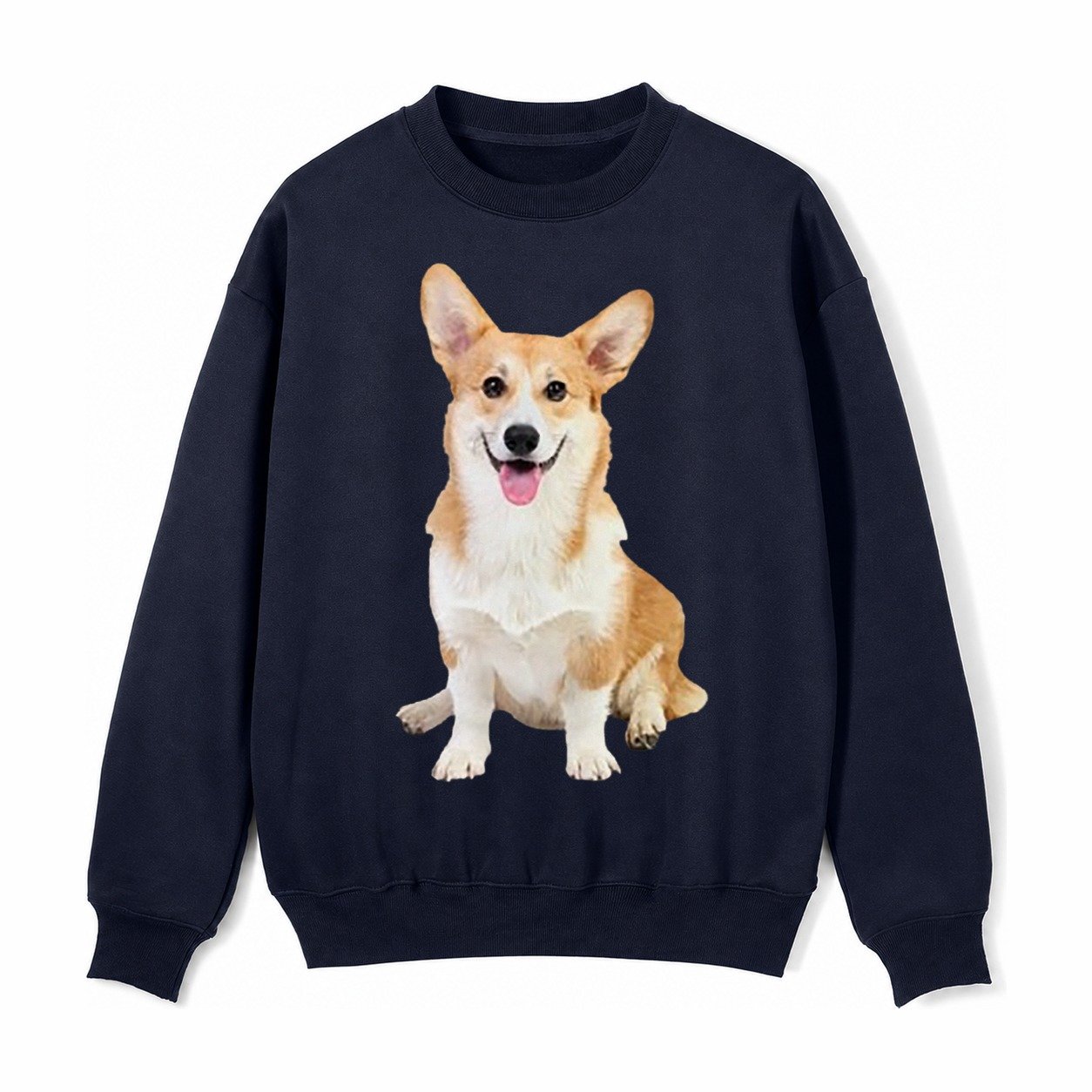 Welsh Corgi Owner Owner Fleece Sweatshirt – Navy Blue