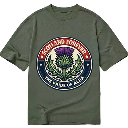 Highland Heritage Emblem 3c22fce65d34 1770440654247 Classic T-shirt – Army Green