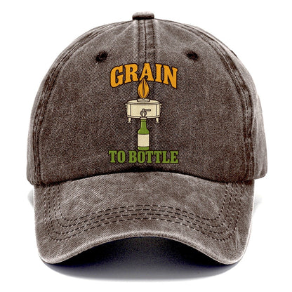 Grain To Bottle Homebrewing Classic Cap – Brown